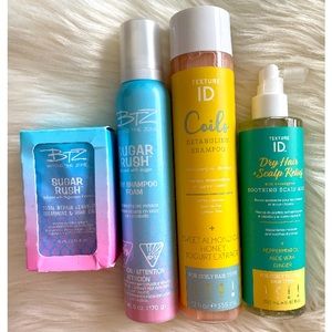 New BTZ & TEXTURE ID Hair Products